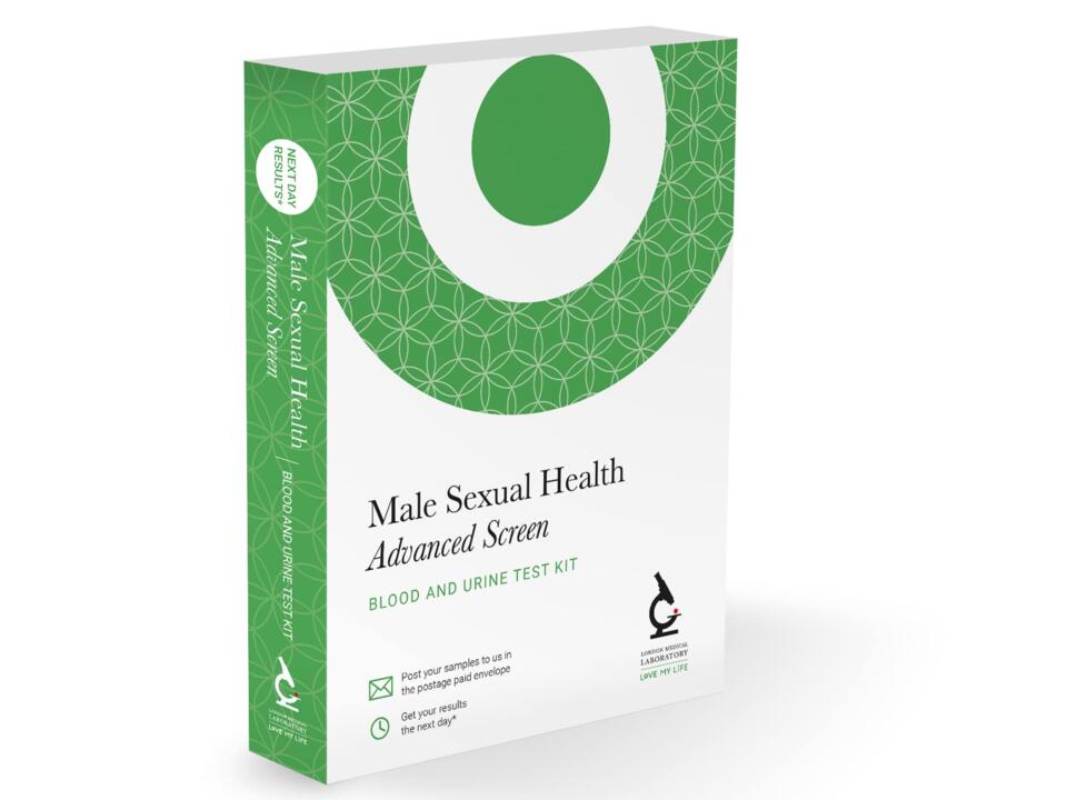 Male Sexual Health Advanced Screen Blood Tests London